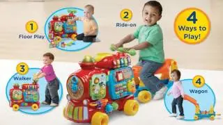 Sit-to-Stand Ultimate Alphabet Train™ | Demo Video | VTech