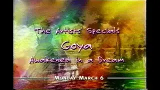 The Artists' Specials: Goya - Premiere Promo (2000)