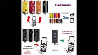 HORMANN  BS 868 FREKANS VE HSE 868 FREKANS UYUMLU KUMANDA