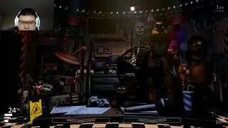springtrap the purple guy Live Stream on laptop