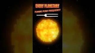 Every Planetary Tuning Fork Frequency, Explained 🌌 (Space Sounds, Brown Noise)