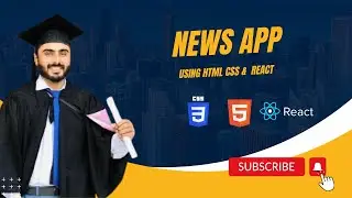 Create News App using React Js | React News App | ReactJS Projects