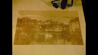 HOW TO Laser engrave a HD photograph into wood
