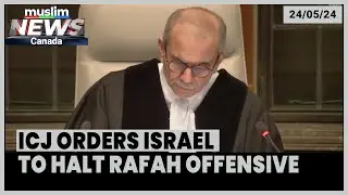 ICJ Orders Immediate Halt of Israel's Offensive in Rafah | May 24, 2024