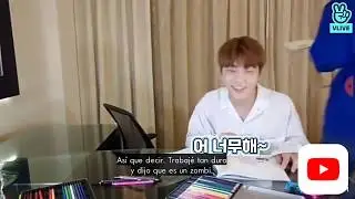#TXT SOOBIN Y HUENINGKAI doing a coloring #SOOBIN Y #HUENINGKAI haciendo un ejercicio de coloración.