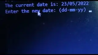 how to check date in cmd !! how to change date by cmd !! how to show date in command prompt