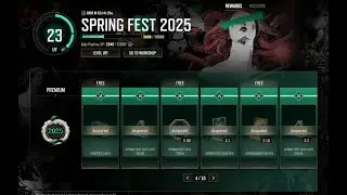 PUBG 2025 SPRINGFEST BREAKDOWN! HOW TO UPGRADE YOUR PROGRESSIVE SKINS!!