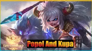 Win Because Of MM Wait For End Epic Comeback Popol And Kupa Best Build 2024 Build Top 1 Global ~MLBB