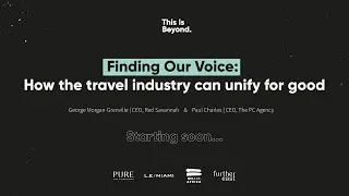 How the travel industry can unify for good