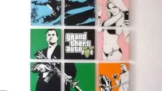 Grand Theft Auto V Pop Art Collection Only !! [A.Fraga Pop Art]