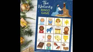 Nativity Bingo Game Printable