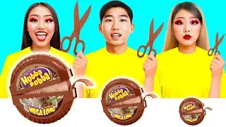 تحدي لوحة كبيرة أو متوسطة أو صغيرة | معركة الصالحة للأكل ToonDO Challenge