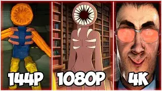 ROBLOX Doors But Bad EXTREME MOD vs Doors But REMADE vs Doors Floor 3 TV Man SKIBIDI