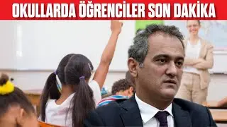 Okullar Öğrencilere Son Dakika!