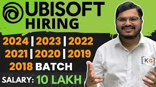UBISOFT Hiring 2024 2023 2022 2021 2020 2019 2018 Batch | Salary: 10 Lakh | UBISOFT Off Campus Drive