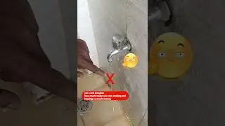 how to stop water leakage from tap #plumbing #plumber #shorts #youtubeshorts
