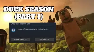 Duck Season but my game crashes sometimes (part 1)