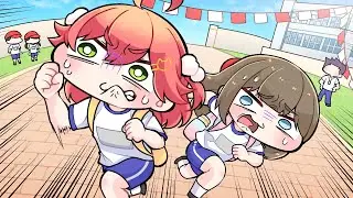 Mikochi’s PON with her best friend on a field day【Komainu / Clip / Hololive】