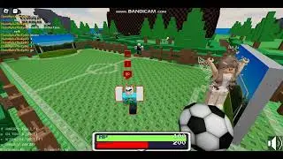 (Roblox Limbobbia) Peep guy vs sword guy fight