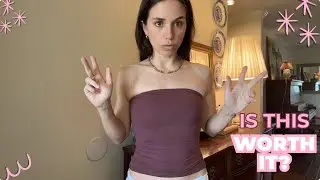 Testing if this tube top actually stays up! EasyGala Womens Padded Double Lined Tube Tops Non Slip C