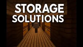 Minecraft | Easy Storage Solutions - Vault Build Tutorial