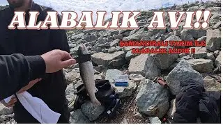 ALABALIK AVI YAPTIK!! ALABALIK AVINDA ŞAMANDIRALI TAKIM NASIL YAPILIR?