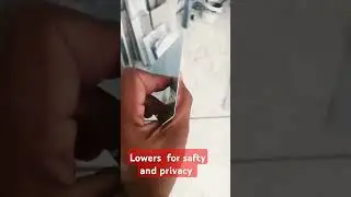 Lowers for safty and privacy purpose . #civilengineering,#welding ,#home ,#building ,#house