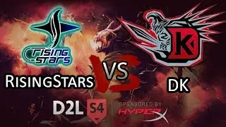 RisingStars vs DK - Game 2/3 - DoTA 2 League S4 Highlights