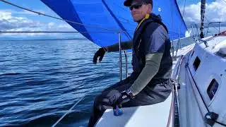 Pt Roberts Racing Hravn J109 sailboat racing Bellingham Lummi Island Point Roberts Race 2024 sailing