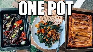 ONE POT DINNERS | 3 SIMPLE AND EASY ONE DISH DINNERS | VEGETARIAN MEAL IDEAS