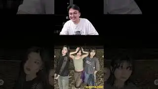 reaksi mas ade liat amanda jkt48 make baju hernios 🤣