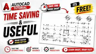 Create a Dynamic Grid Line in AutoCAD | AutoCAD Tutorial