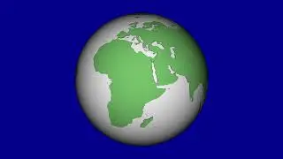 globe green & blue screen video  | free animated globe spinning effect hd