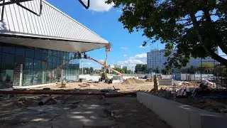 Dworzec PKP OLSZTYN GŁÓWNY 21.07.2024 - Perony ,przejście podziemne, budynek dworca. 4K