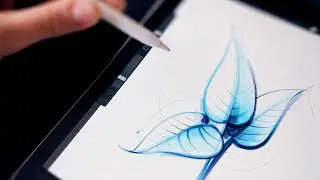 ✏️ PROCREATE DRAWING: Procreate custom brush: Copic Marker brush | digital art on iPad Pro