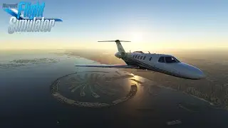 Microsoft Flight Simulator 2020 - Flying Through Dubai (4K 60FPS)