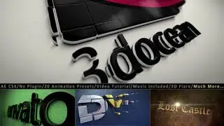3D Logo Title Intro Animation Kit