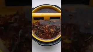 Ice fishing!!! Bloodworm fish food. #fishing #icefishing #bigfish