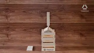 Процесс сборки Триго Башни со шпилем