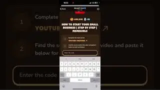 HOW TO START YOUR SMALL BUSINESS | STEP BY STEP | MEMEGIRLS CODE | How To Start Your Small Business