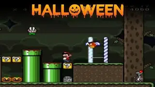 O HALLOWEEN CHEGOU EM SUPER MARIO WORLD | Smw The Halloween Island