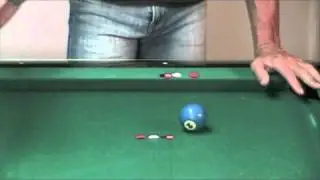 Billiard Aiming: How to Compensate for Spin