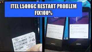 iTel A23 Pro L5006C Jio Restart Hang on Logo 100% Selution 