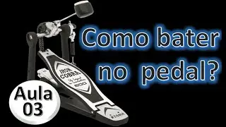 How to Hit the Bass Drum Pedal? Heel Down vs. Heel Up - Lesson 3
