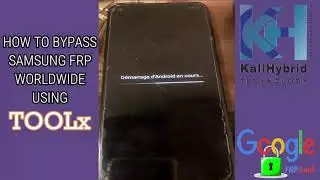 Samsung FRP Tool 2021 | all Samsung FRP bypass 100% Working with Toolx Tested By KaliHybrid