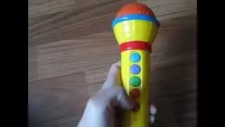 детский музыкальный микрофон