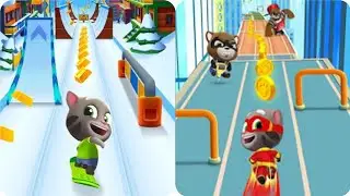 Tom Time Rush vs Tom Gold Run – Which Talking Tom game is the best endless runner? 🏃‍♂️💨