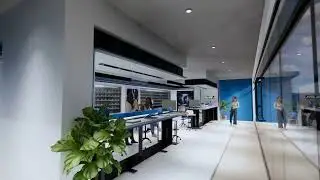 Desain Interior Komersial Toko Gadget - Dewata Komputer - Fahtia Khoiriyah Putri Baso