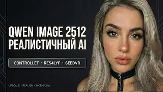 Realistic Qwen Image 2512 in ComfyUI — Complete Guide: ControlNet, RES4LYF Sampler, SeedVR Upscale