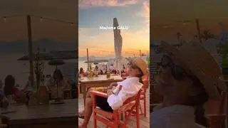 Madame GALU enjoying sunset in Cannes😍 #shorts #luxurylifestyle #luxury #summer #summervibes #rich